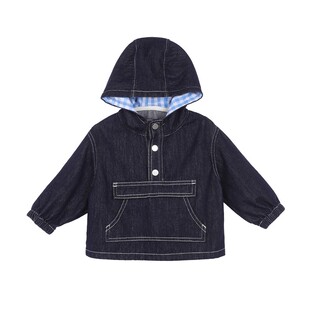 [牛仔控]小O爸婴童男宝宝牛仔套装系列2026春季新款婴儿上衣哈衣