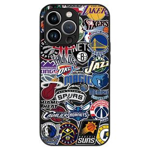 适用苹果16手机壳iPhone16/15/13/14新款小羊皮篮球队队徽12超薄pro高级感小众11潮酷男rap16promax套xr外壳