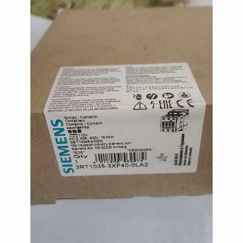 询价下单3RT1035-3XF40-0LA2 西门子 接触器 可开发票