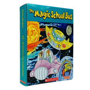 神奇校车英文原版25周年版全12册套装the Magic School Bus Boxset 神奇的校车 绘本图画故事 儿童英文读物桥梁书 英语启蒙 6+音频