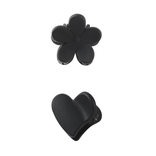 迷你小号黑色抓夹女碎发神器前额编发夹公主头饰刘海发夹侧边发卡