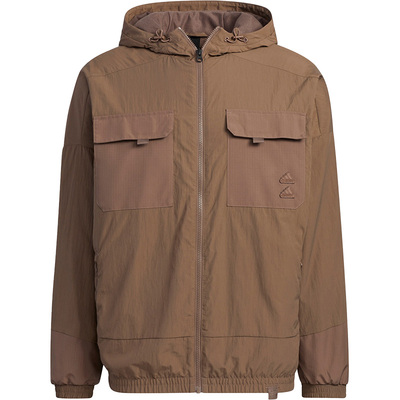 Adidas/阿迪达斯官方正品当季新款男子加绒休闲连帽外套IA6961