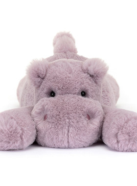 英国Jellycat史玛吉河马毛绒玩具安抚玩偶儿童公仔娃娃生日礼物