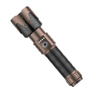 天火辰龙手电筒强光充电超亮户外远射多功能白激光便携家用大功率
