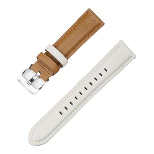 适用oppo watch3手表带X2小羊皮S真皮腕表带运动智能手表watch2腕带watch4Pro红色男女款非原装配件