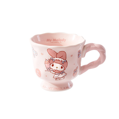 三丽鸥咖啡杯马克杯陶瓷杯牛奶杯