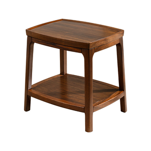 乌金木实木沙发边几角几小户型家用客厅茶几小桌子可移动2025新款