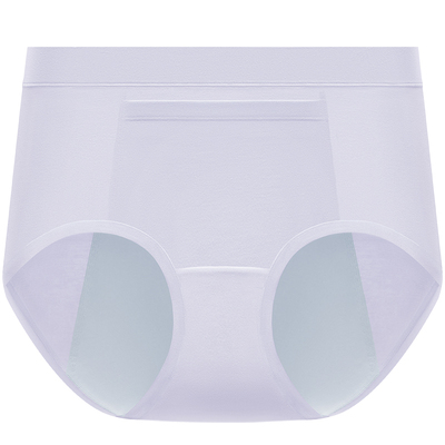 三层防漏高腰暖腹生理裤红豆