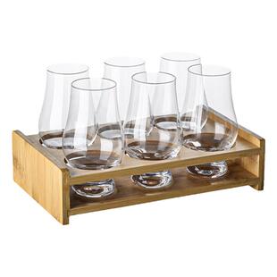 水晶威士忌闻香杯套装高级品鉴杯洋酒杯子郁金香干邑杯品茗杯套组