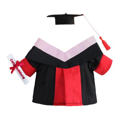 毕业公仔学士服玩偶公仔
