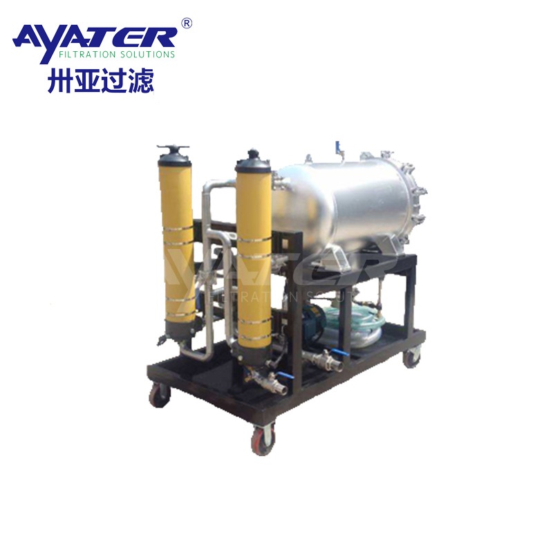 卅亚过滤聚结脱水滤油机 替代HCP系列聚结脱水油水分离滤油机