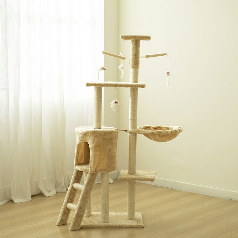 五层猫爬架猫窝剑麻架子猫家庭玩具一体式猫咪柱多用品跳台