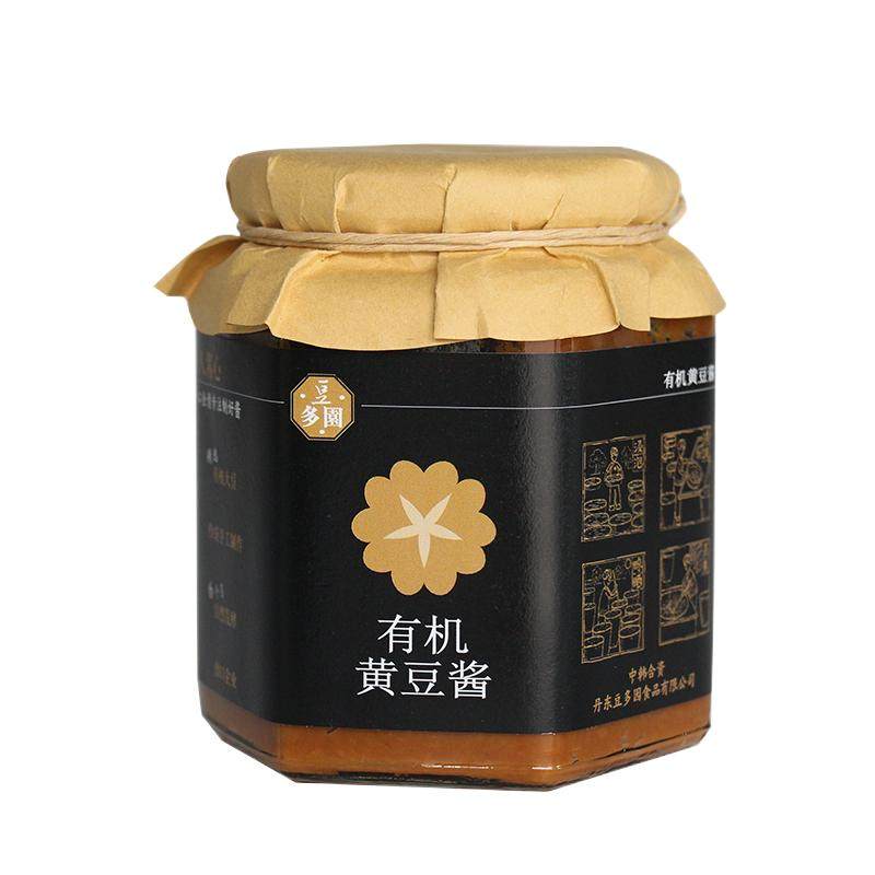 豆多园有机黄豆酱无麸质东北大酱