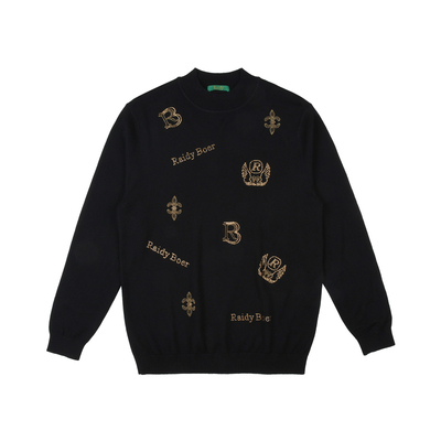 雷迪波尔半高领羊毛毛衣