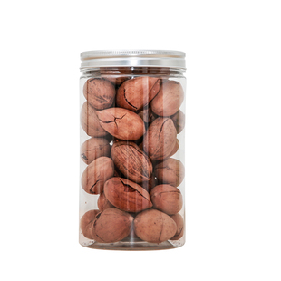 透明盖pet密封罐子食品级带盖加厚塑料瓶广口圆形坚果花茶食品罐