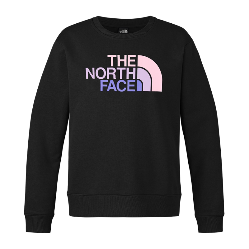 北面TheNorthFace卫衣女印花大LOGO休闲针织户外透气圆领长袖8DC7