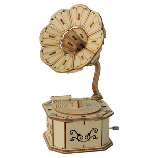 科技手工制作小发明手摇音乐盒小学生创意steam教育科学课材料包