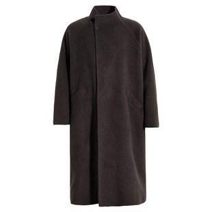 海上公路旗舰店900g轻奢双面呢大衣男士秋冬2025一粒扣保暖呢子