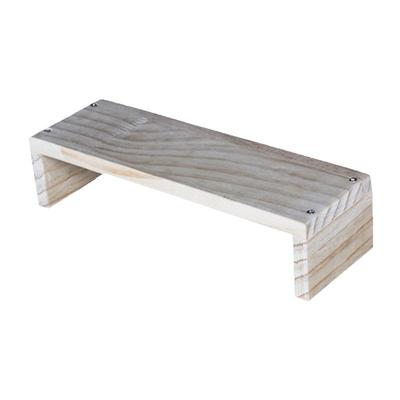 手办模型阶梯款 木质阶梯盲盒收纳展示架Molly娃娃防尘罩展示盒