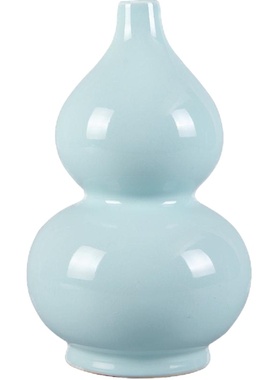 汝窑大葫芦陶瓷家居客厅瓷器摆件