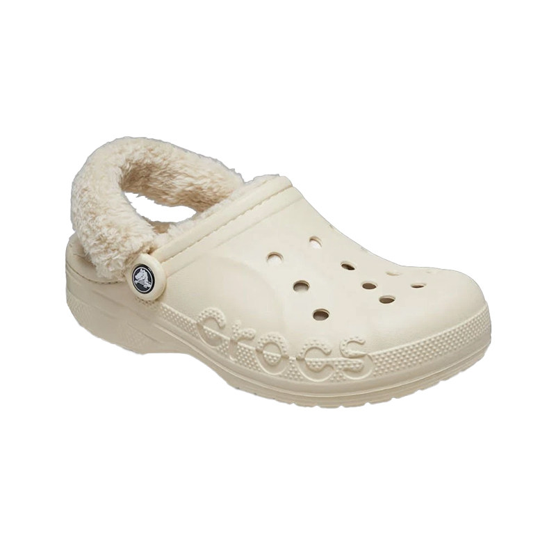 Crocs卡骆驰贝雅加绒暖绒拖鞋