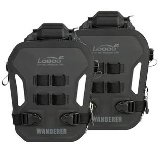 LOBOO萝卜摩托车气密护杠包防水反光防摔改装配件摩旅装备骑行包