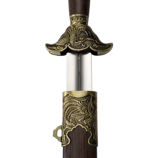 龙泉杨式太极剑不锈钢女士晨练健身剑软剑表演剑武术剑男士未开刃