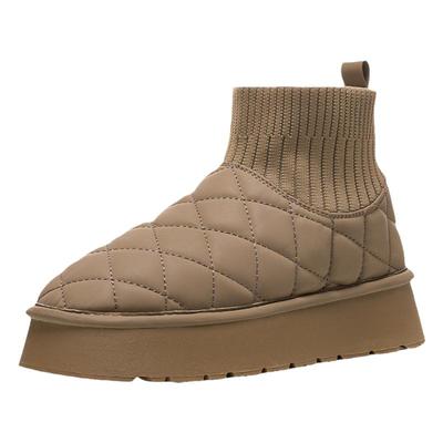 回力雪地靴女厚绒保暖厚底百搭