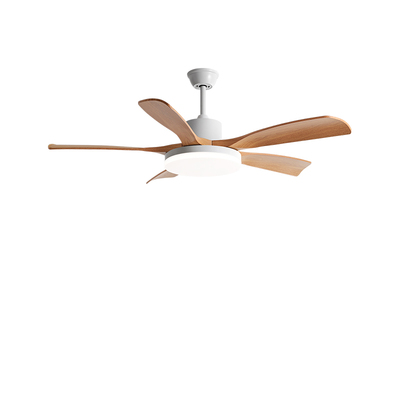 新款大风力原木风扇灯