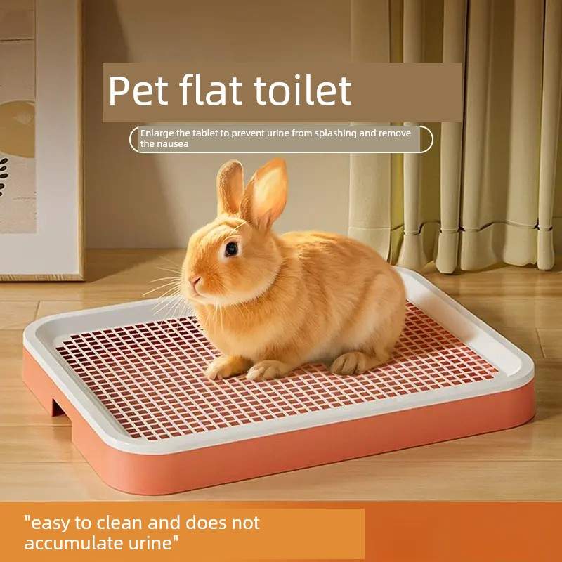 兔子厕所大便池防溢出和防倾覆豚鼠便池鼠栗鼠专用厕所兔子用品