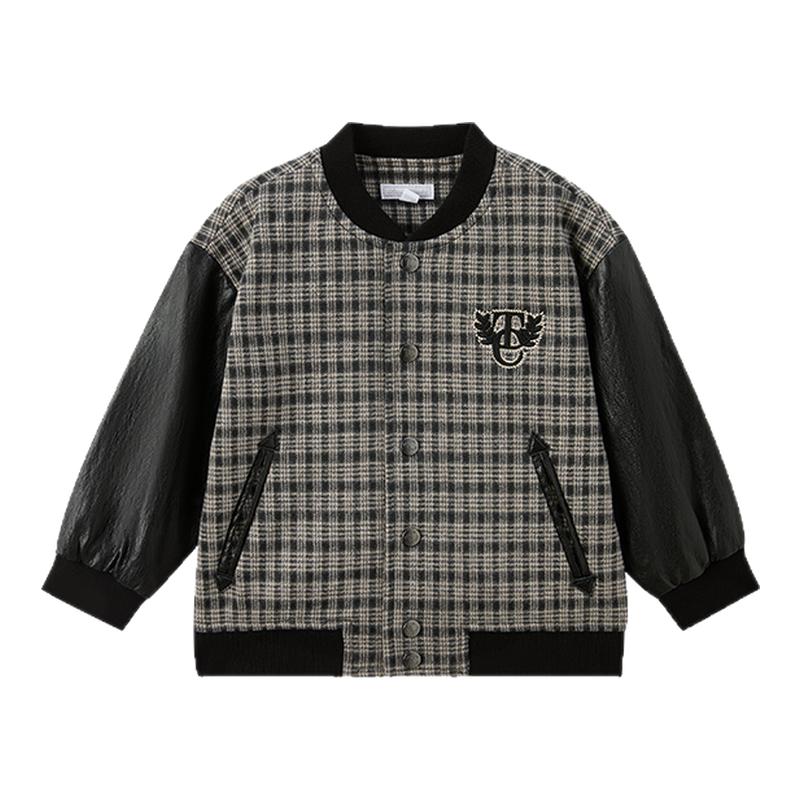 tartineetchocolat法国巧克力童装秋男童夹克棒球服