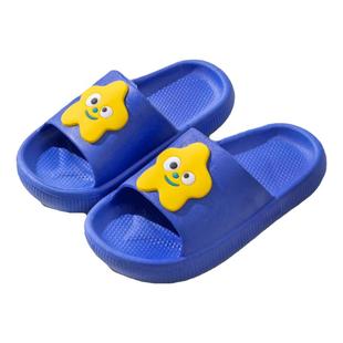2025新款儿童拖鞋可爱卡通图案一字拖男女孩防滑居家踩屎感凉拖鞋