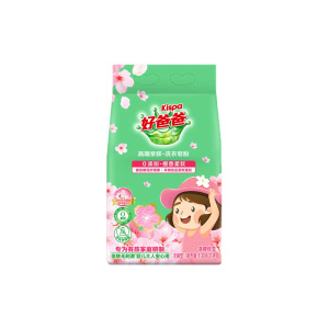 立白好爸爸樱香皂粉天然柔软