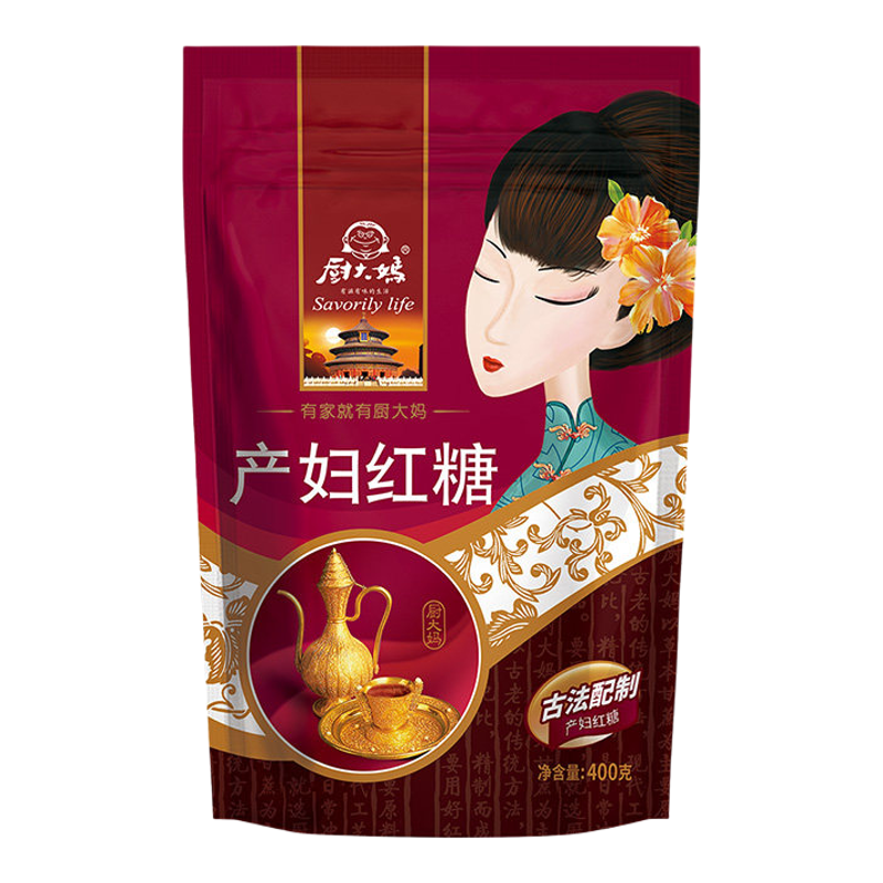 厨大妈产妇红糖400g袋装