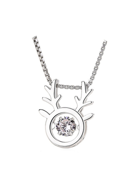 纯银时尚项链吊坠百搭