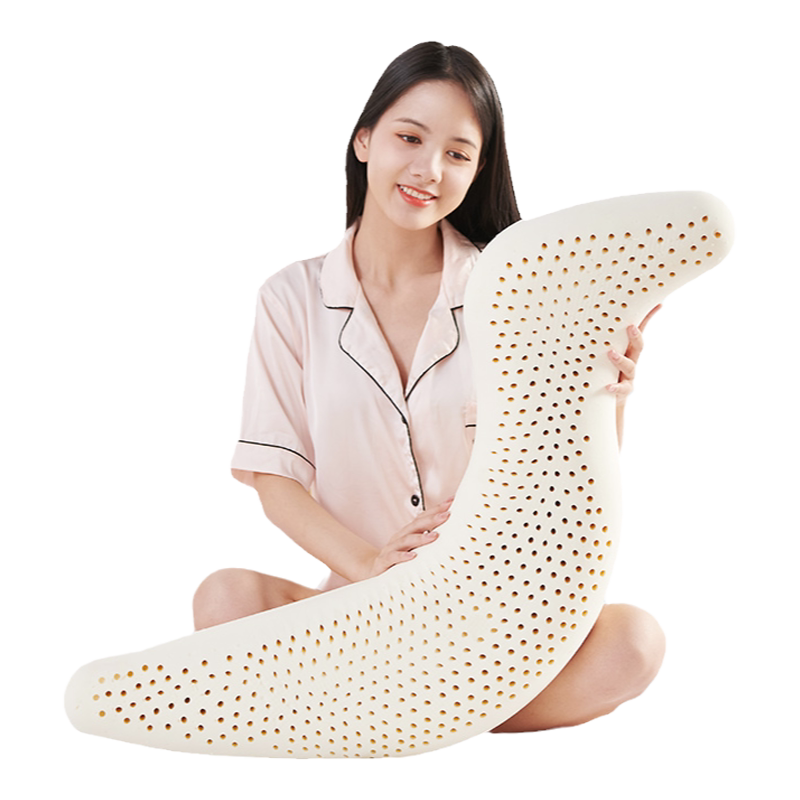 睡觉抱枕侧睡夹腿夏季凉感丝