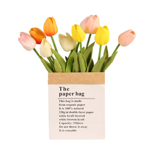 郁金香仿真花装饰摆件客厅摆设餐桌花束拍摄道具轻奢高端高级假花