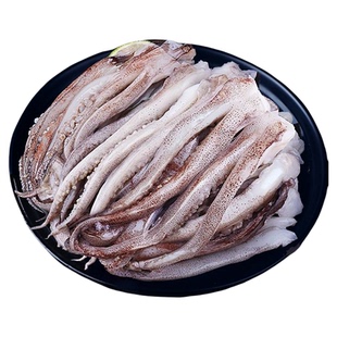 新鲜鱿鱼须鲜活冷冻二本足章鱼生鲜尤鱼铁板鱿鱼串腿海鲜商用批发