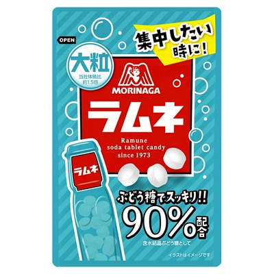 日本森永波子汽水压片糖补充能量
