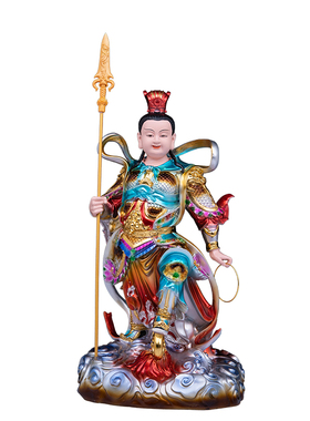 16寸树脂哪吒三太子供奉摆件