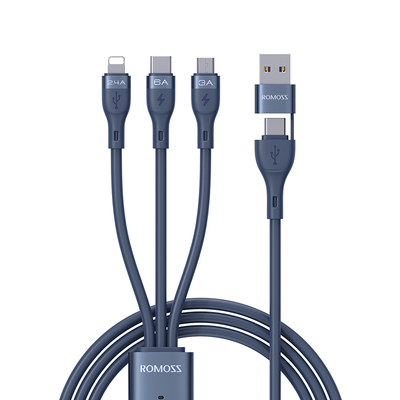 罗马仕100W二拖三超级快充数据线