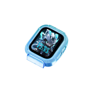 【透色渐变】适用米兔儿童电话手表c7a/7A小米保护壳5c表带6c透明壳S1套7保护套7x钢化膜6/6x外壳手表壳