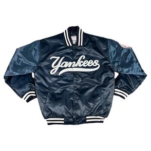 美职棒 扬基 上衣棒球夹克 棉服 外套 秋冬季 男女休闲运动潮流