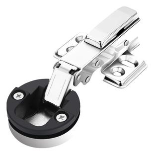 玻璃门铰链缓冲柜门合页亚克力板活页折页和叶荷叶铰五金配件专用