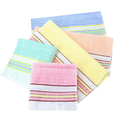 帆船牌薄款容易干夏天丝光毛巾