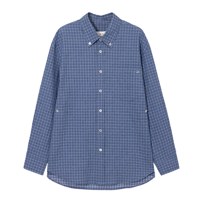 Dunst【允熙yunnnie同款】26夏季清爽泡泡纱纽扣领衬衫UDSH6B127