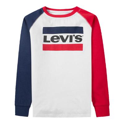 李维斯儿童装男童长袖T恤2025春秋新款中大童秋装打底衫上衣薄款