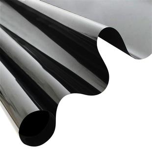 家用玻璃膜窗户贴膜防晒隔热膜黑色不透光办公室内遮光降温窗贴纸