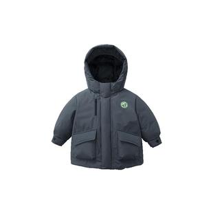 【极寒保暖】齐熊男童羽绒服儿童冬加厚保暖宝宝三防工装羽绒外套