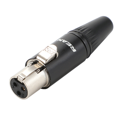 REAN迷你MINI三芯卡侬公母头